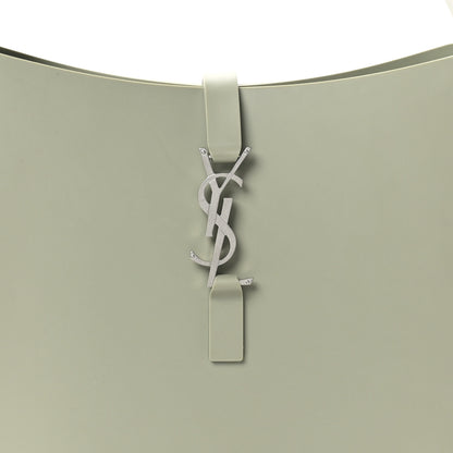 Saint Laurent Rubber Small Le 5 A 7 Supple Hobo Seagrass 7 of 9