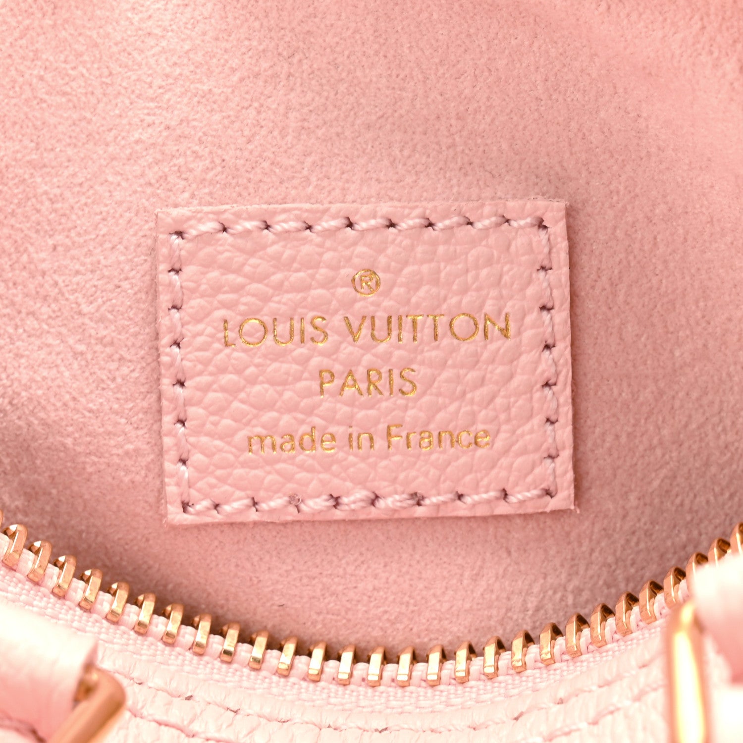Louis Vuitton Empreinte Monogram Giant Nano Speedy Pink Creme 6 of 9