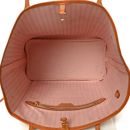 Louis Vuitton Damier Azur Neo Neverfull MM Rose Ballerine 5 of 16