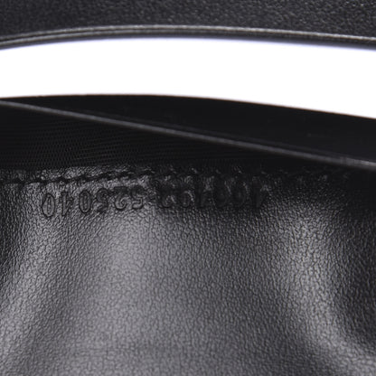 Gucci Calfskin Matelasse GG Marmont Card Case Wallet Black 6 of 6