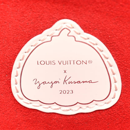 Louis Vuitton LV X YK Monogram Kusama Epi Cluny Mini White Red 7 of 8