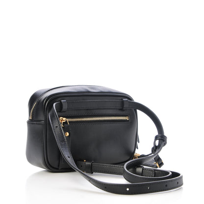 Saint Laurent Calfskin Matelasse Monogram Lou Belt Bag Black 3 of 7