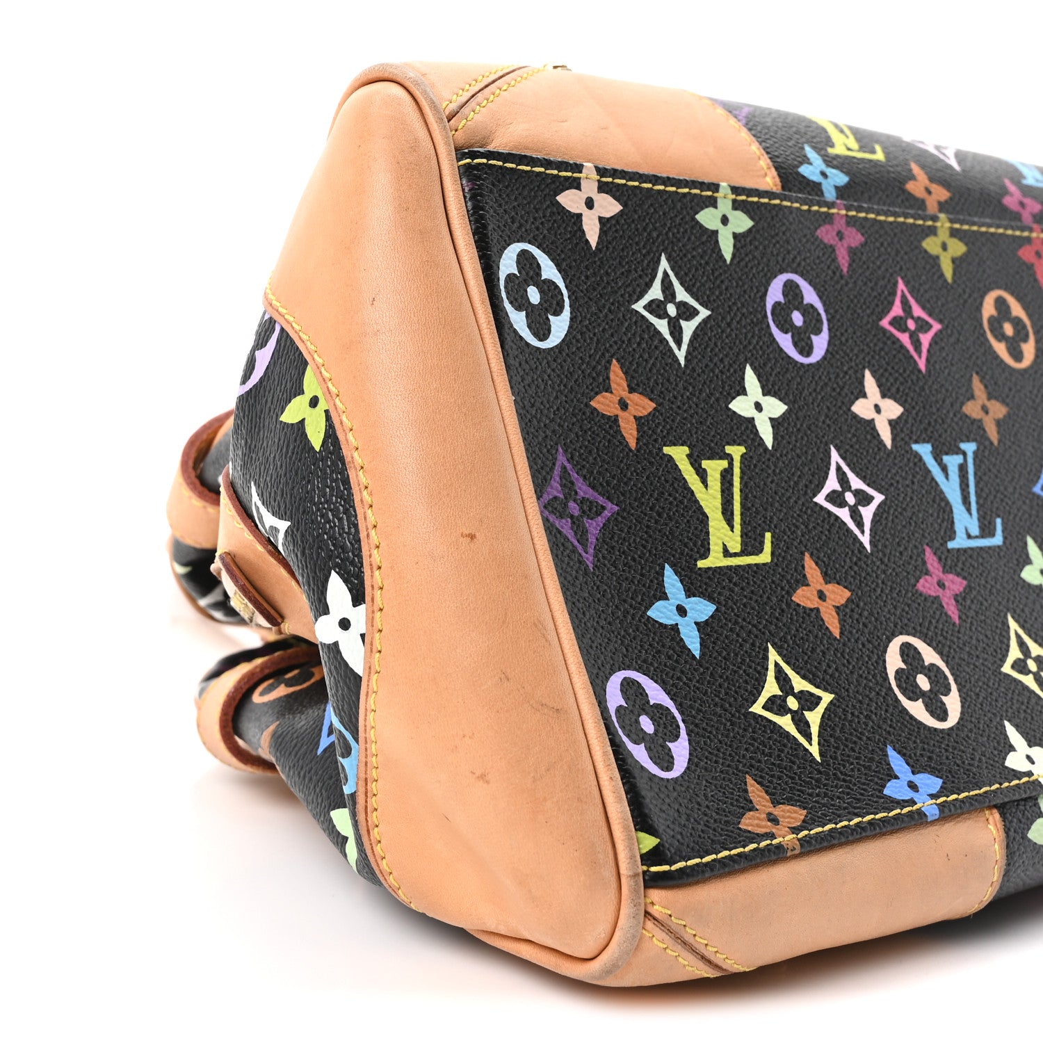Louis Vuitton Monogram Multicolor Claudia Black 7 of 8