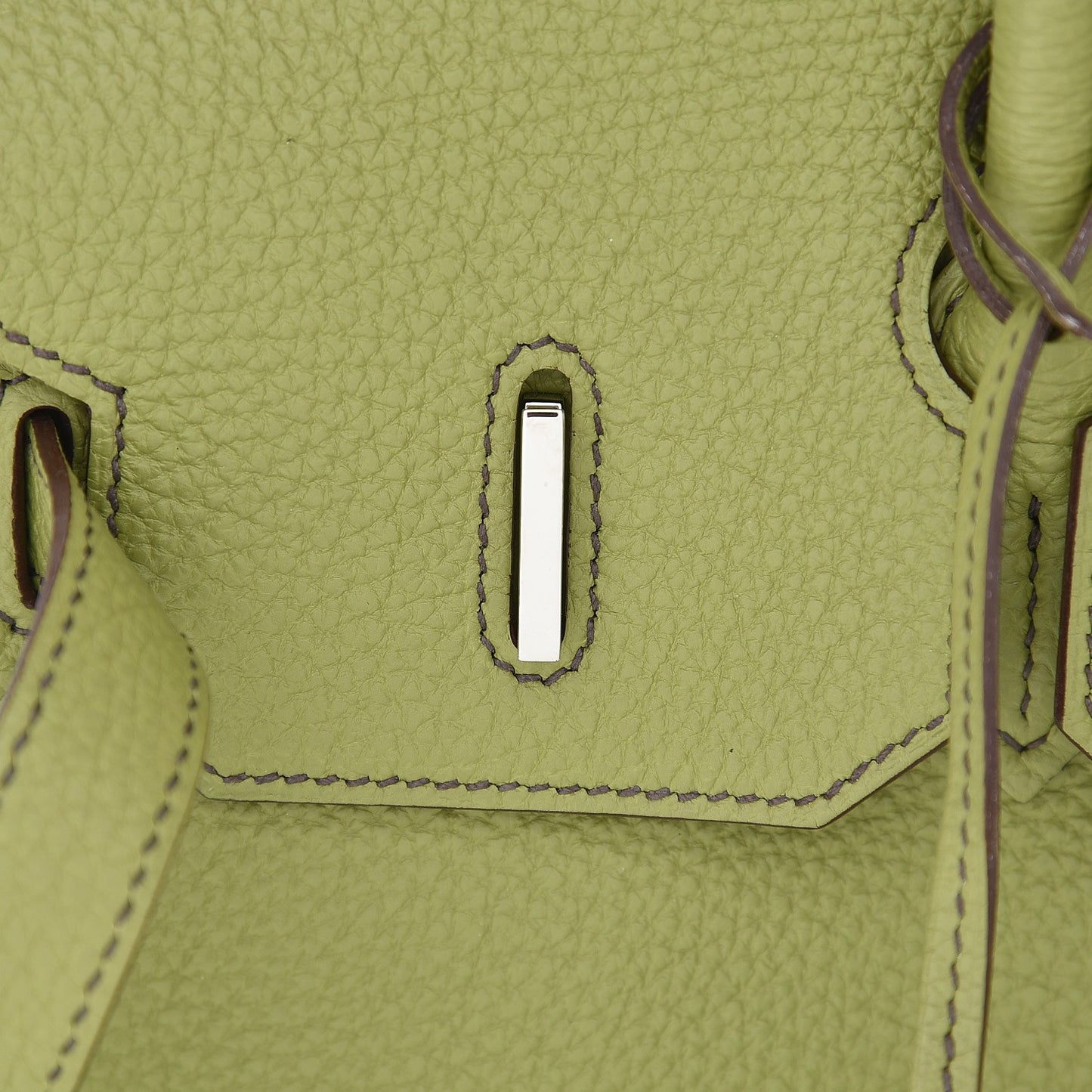 Togo Birkin 35 Vert Anis