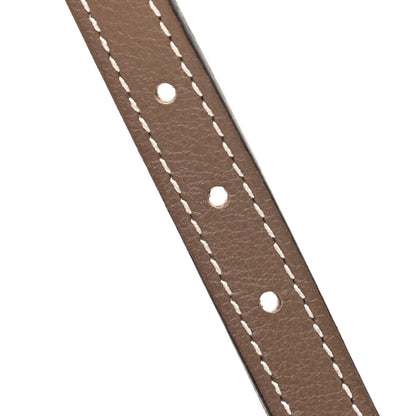 Hermes Epsom Swift 13mm Focus Belt 75 Etoupe White 5 of 5