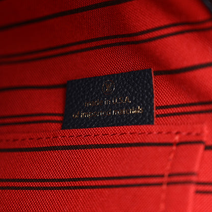 Louis Vuitton Empreinte Montaigne GM Marine Rouge 7 of 10