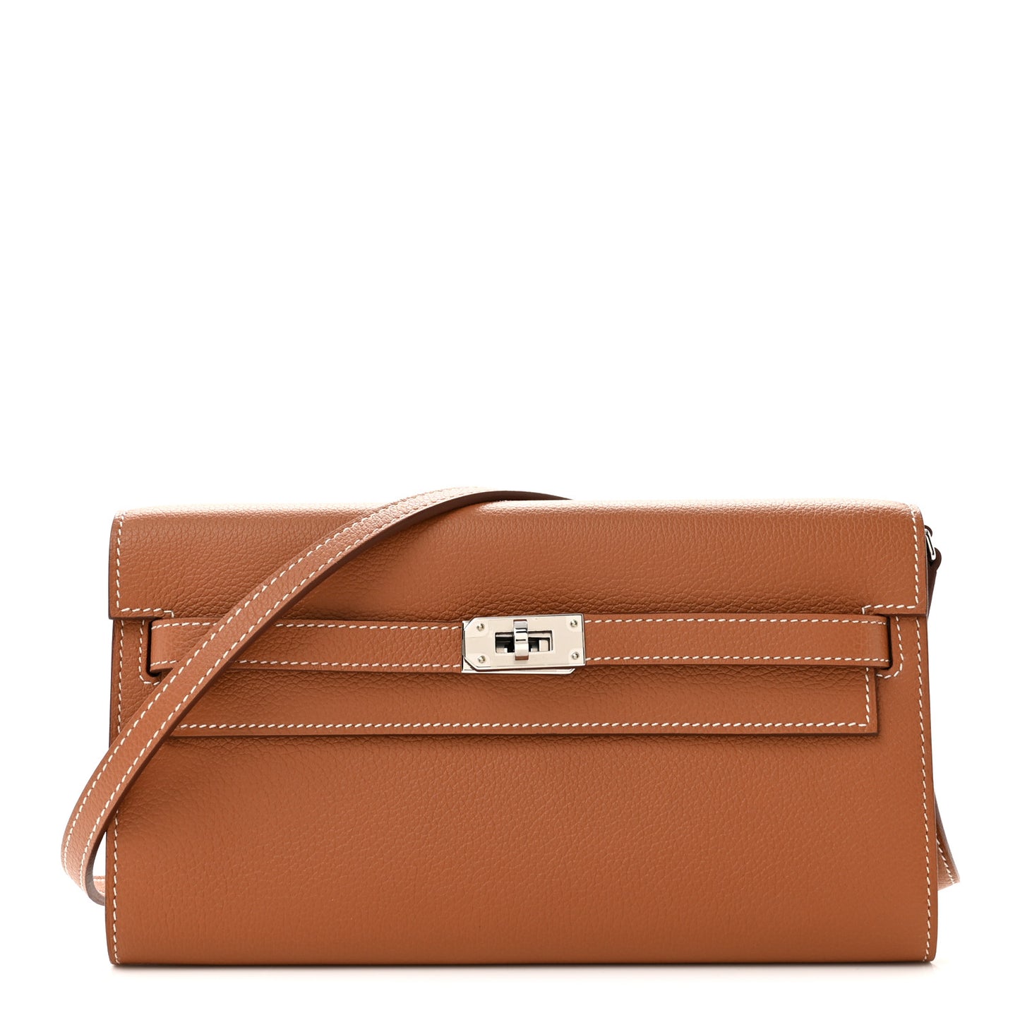 Evercolor Kelly Wallet To Go Gold