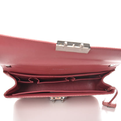 Christian Dior Shiny Python Medium Miss Dior Flap Rose Jaipur 5 of 7