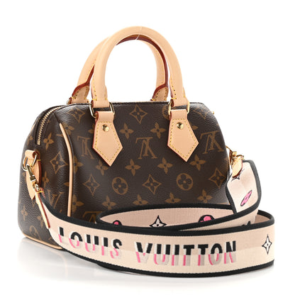 Louis Vuitton Monogram Speedy Bandouliere 20 Black 3 of 8