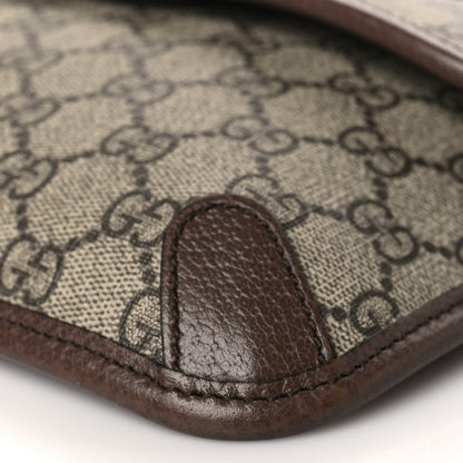 Gucci GG Supreme Monogram Neo Vintage Web Belt Bag Brown 9 of 9