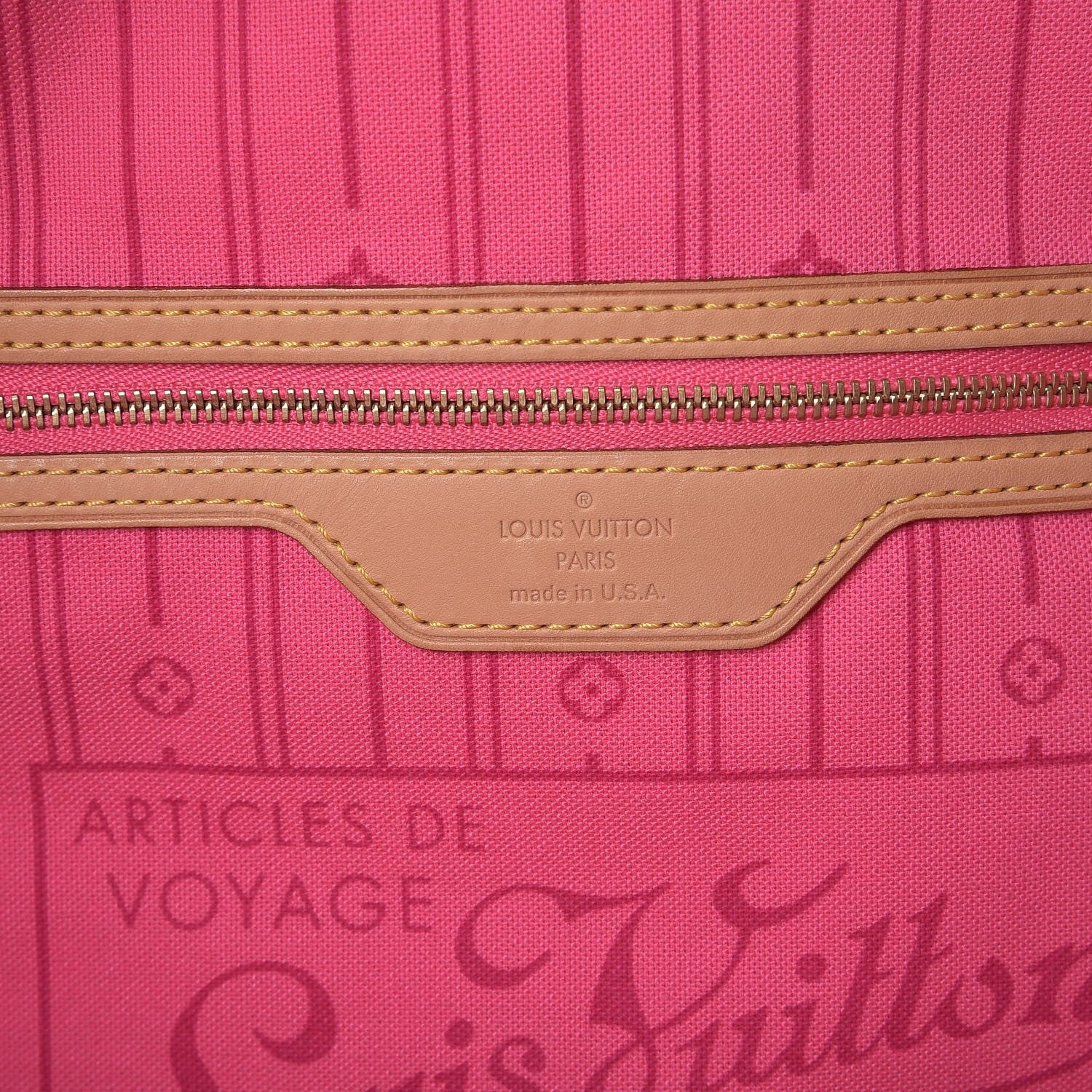 Louis Vuitton Monogram Roses Neverfull MM 8 of 13