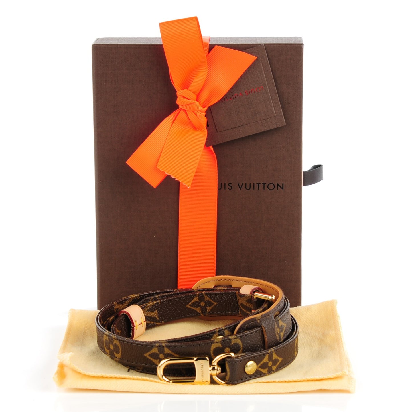 Monogram 16mm Adjustable Shoulder Strap