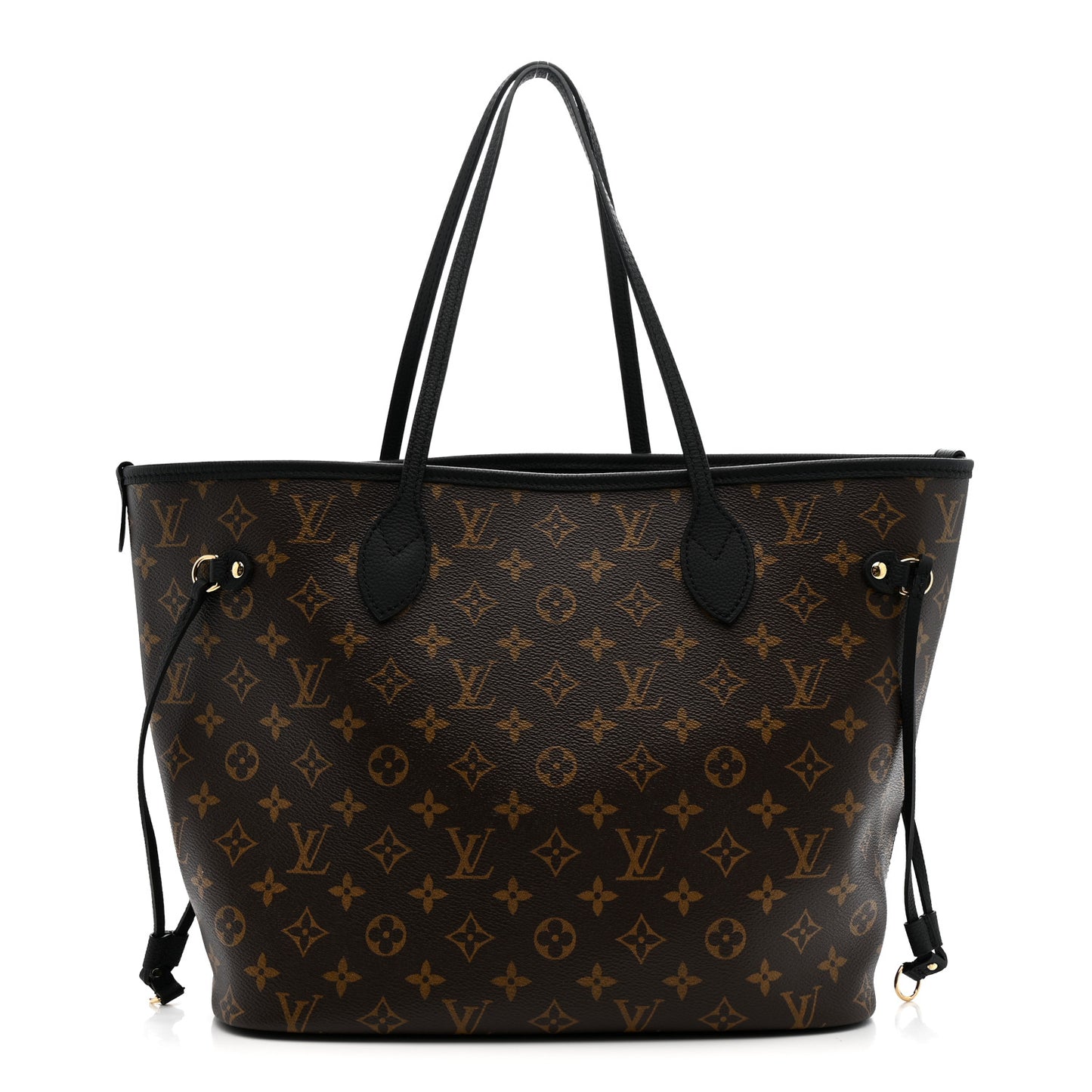 Monogram Calfskin Neo Neverfull Inside Out MM Black