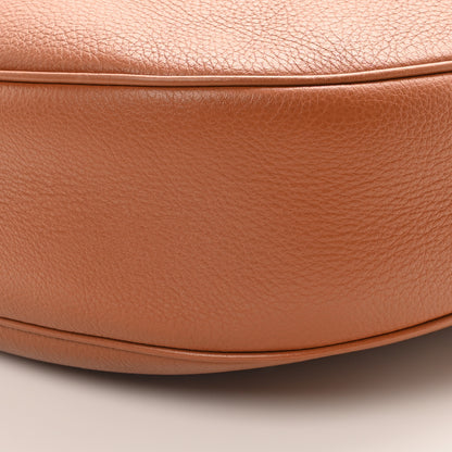 Celine Supple Calfskin Medium Triomphe Heloise Shoulder Bag Tan 10 of 10