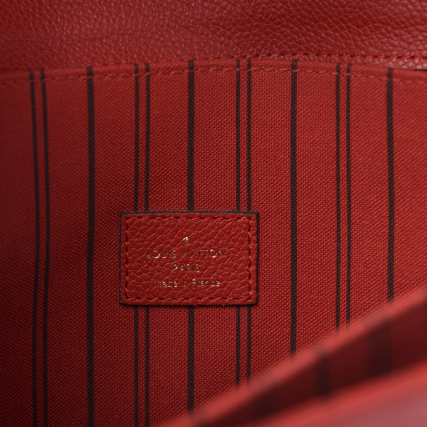Louis Vuitton Empreinte Pochette Metis Scarlet 6 of 11