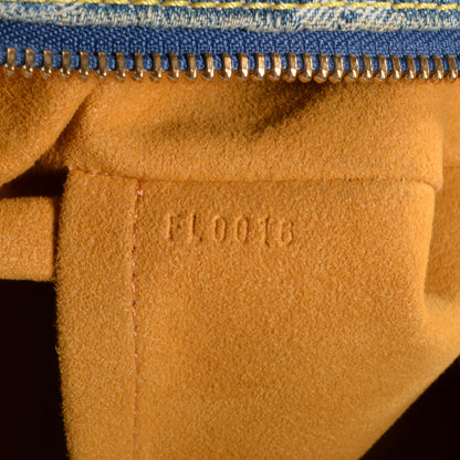 Louis Vuitton Monogram Denim Baggy PM Blue 7 of 7