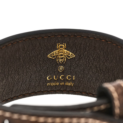 Gucci Stainless Steel Plexiglass Calfskin Mother of Pearl 30mm Twirl Lock Quartz Watch 4 of 5