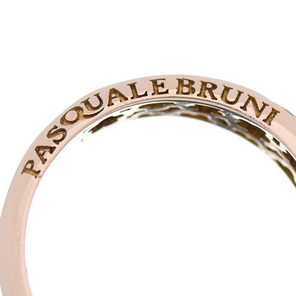 Pasquale Bruni 18K Rose Gold Diamond Chalcedony Bon Ton Ring 54 6.75 5 of 6