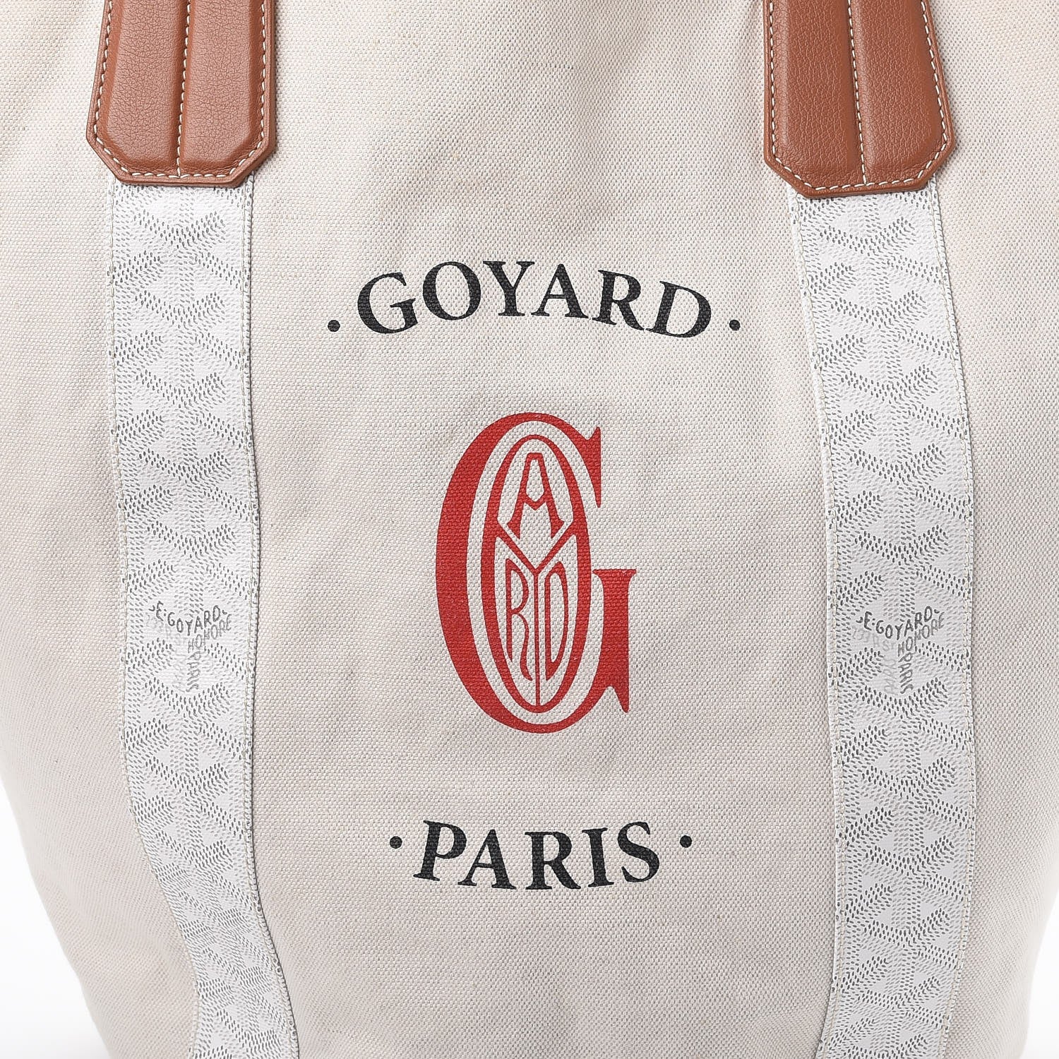 Goyard Goyardine Reversible Belharra White 10 of 13