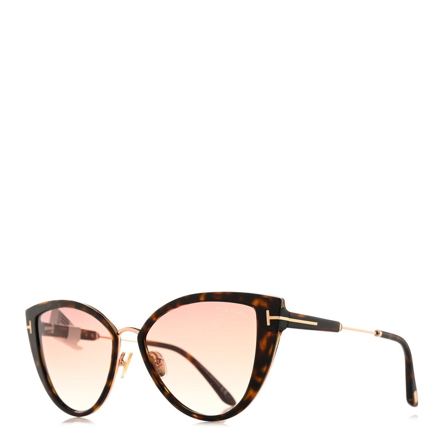Anjelica 02 Sunglasses TF 868 Dark Havana
