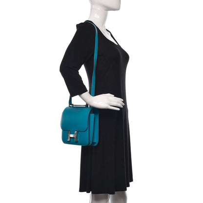 Hermes Evercolor Constance 24 Bleu Zanzibar 2 of 21