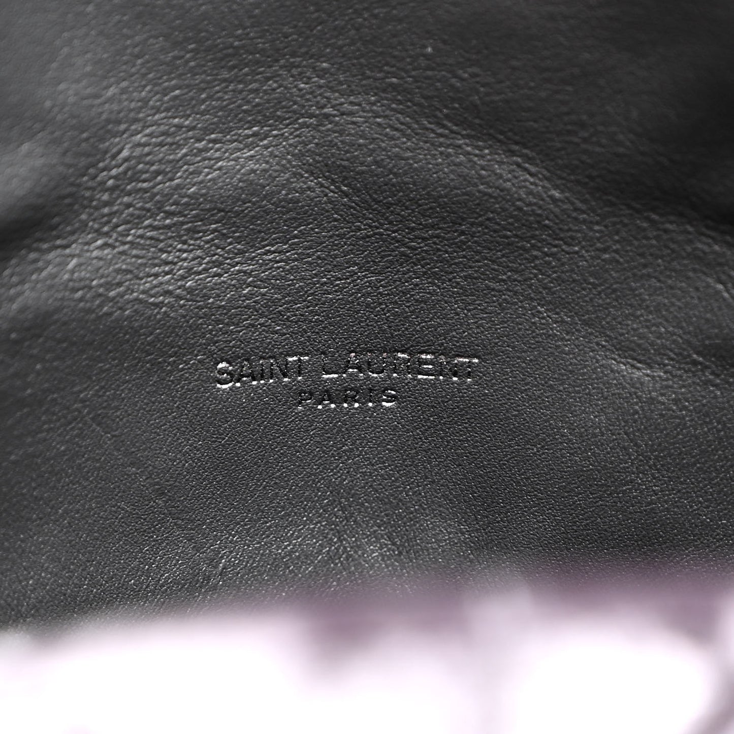 Crushed Velvet Quilted Small Loulou Puffer Monogram Chain Satchel Iron Grey