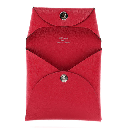 Hermes Chevre Chamkila Bastia Coin Purse Rose Extreme 5 of 8