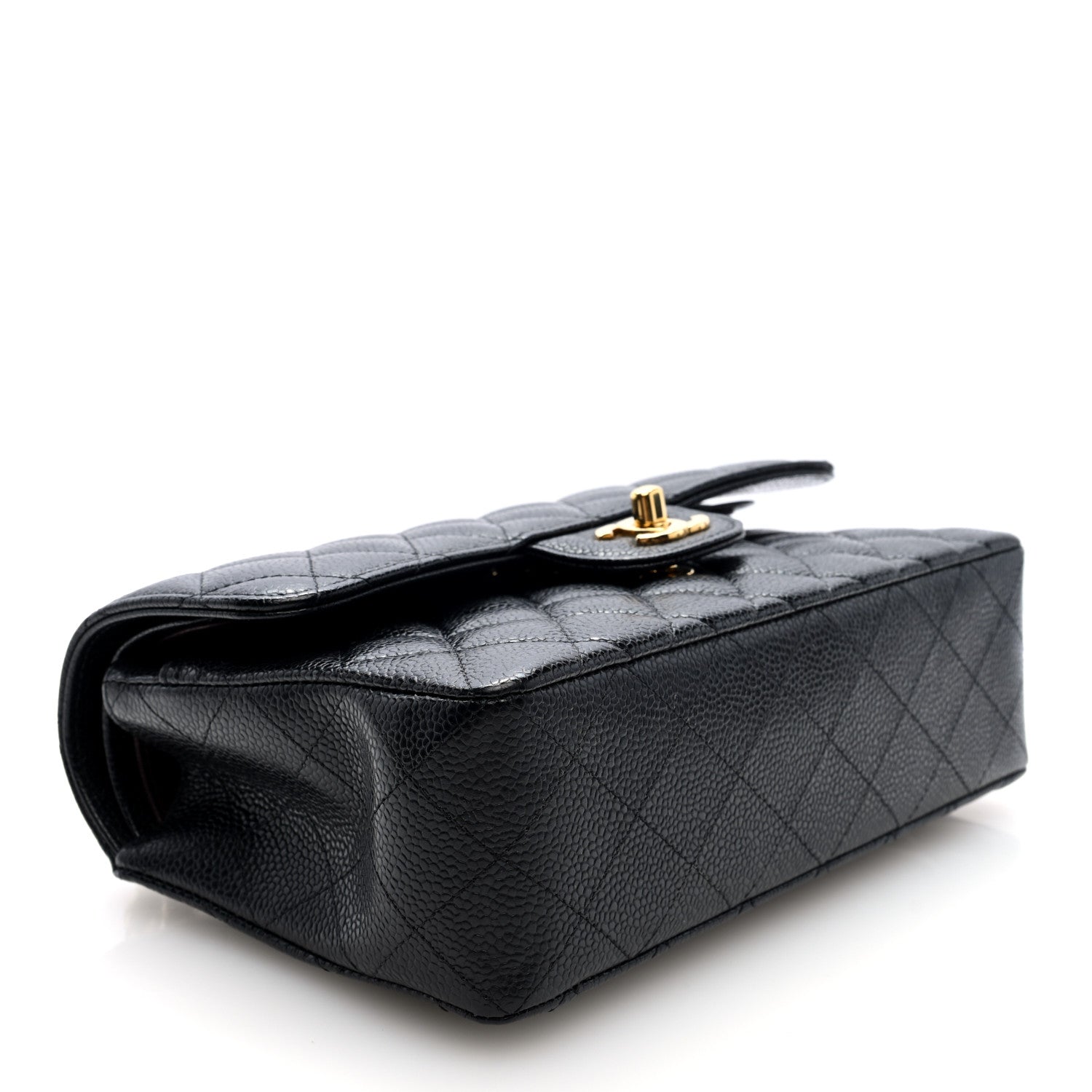 Chanel Caviar Quilted Small Double Flap Black 4 of 10