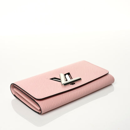 Louis Vuitton Epi Twist Wallet Rose Ballerine 4 of 6