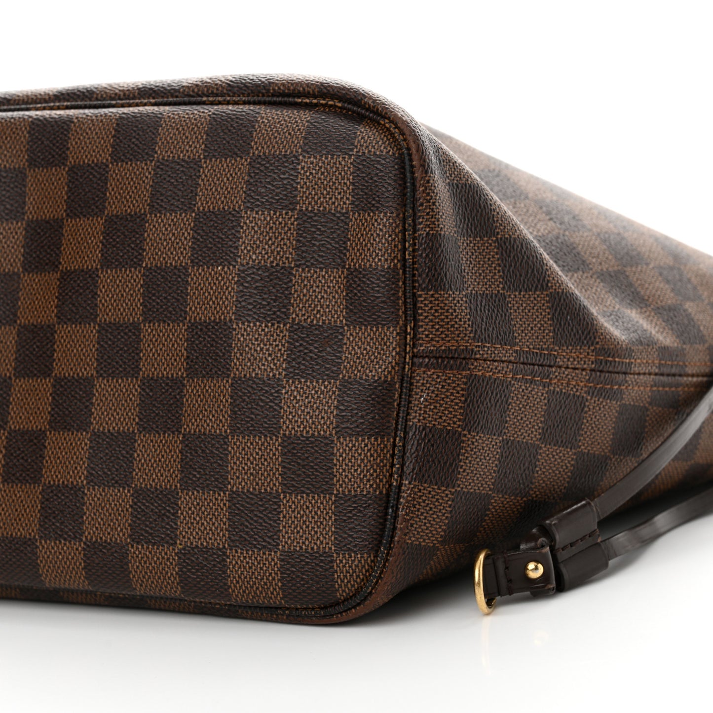 Damier Ebene Neo Neverfull MM Rose Ballerine