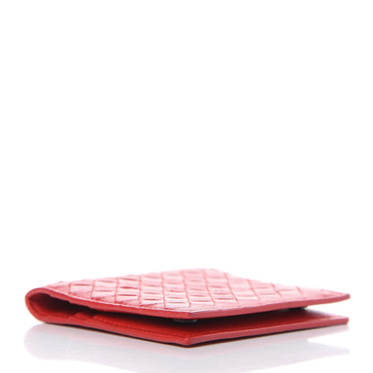 Bottega Veneta Nappa Intrecciato Card Holder Red 4 of 9
