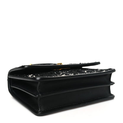 Christian Dior Tweed Macrocannage Mini Miss Caro Bag Black White 4 of 10