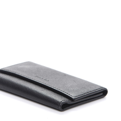 Prada Saffiano 6 Key Holder Black 10 of 10