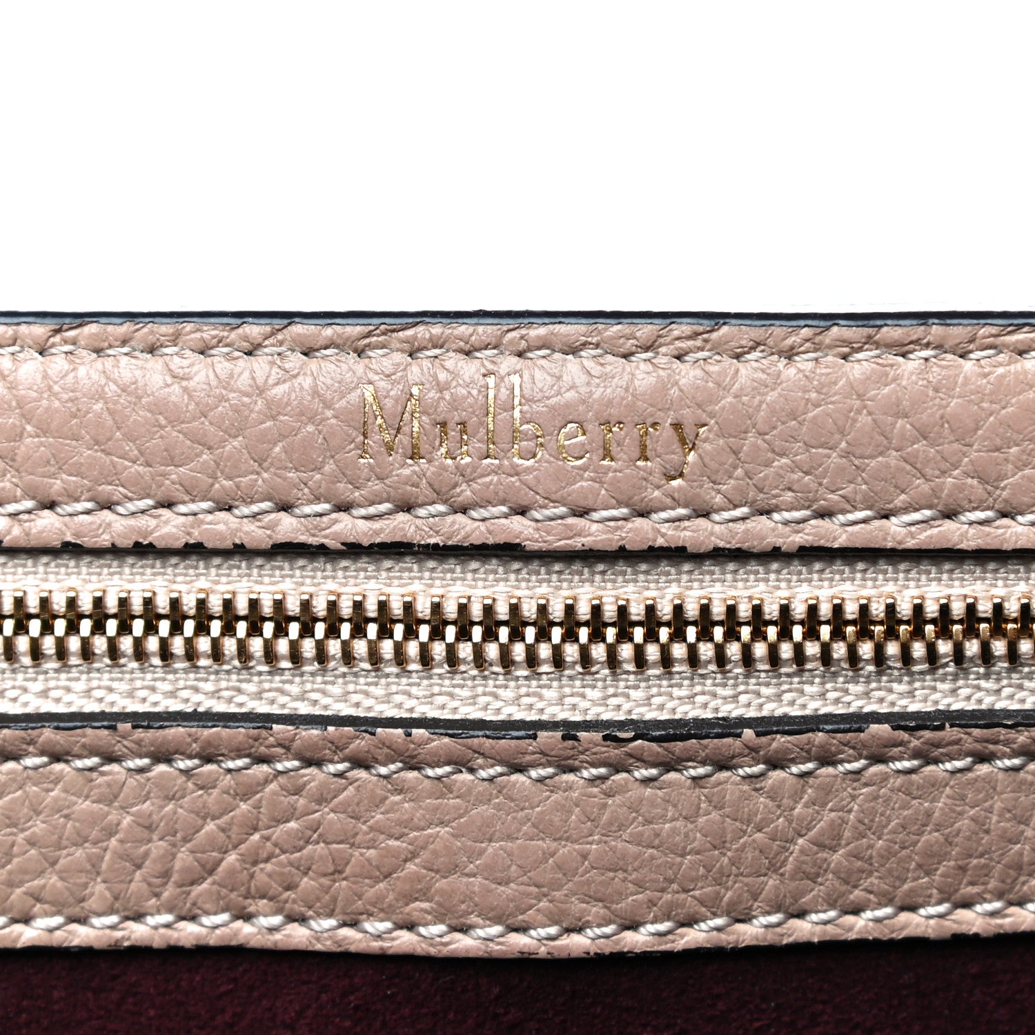 Mulberry Classic Grain Small New Bayswater Rosewater 6 of 10