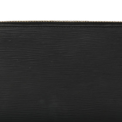 Louis Vuitton Epi Pochette Accessories 24 Black 8 of 13