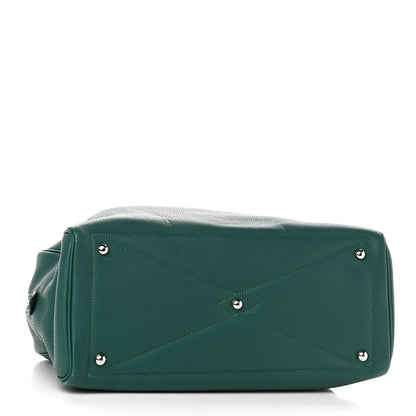 Hermes Taurillon Clemence Victoria II 35 Malachite 3 of 11