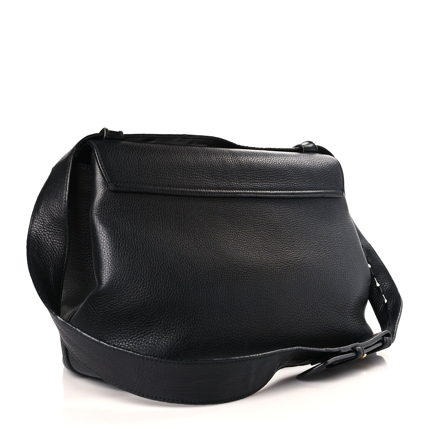 Gucci Calfskin Large GG Marmont Shoulder Bag Black 2 of 12