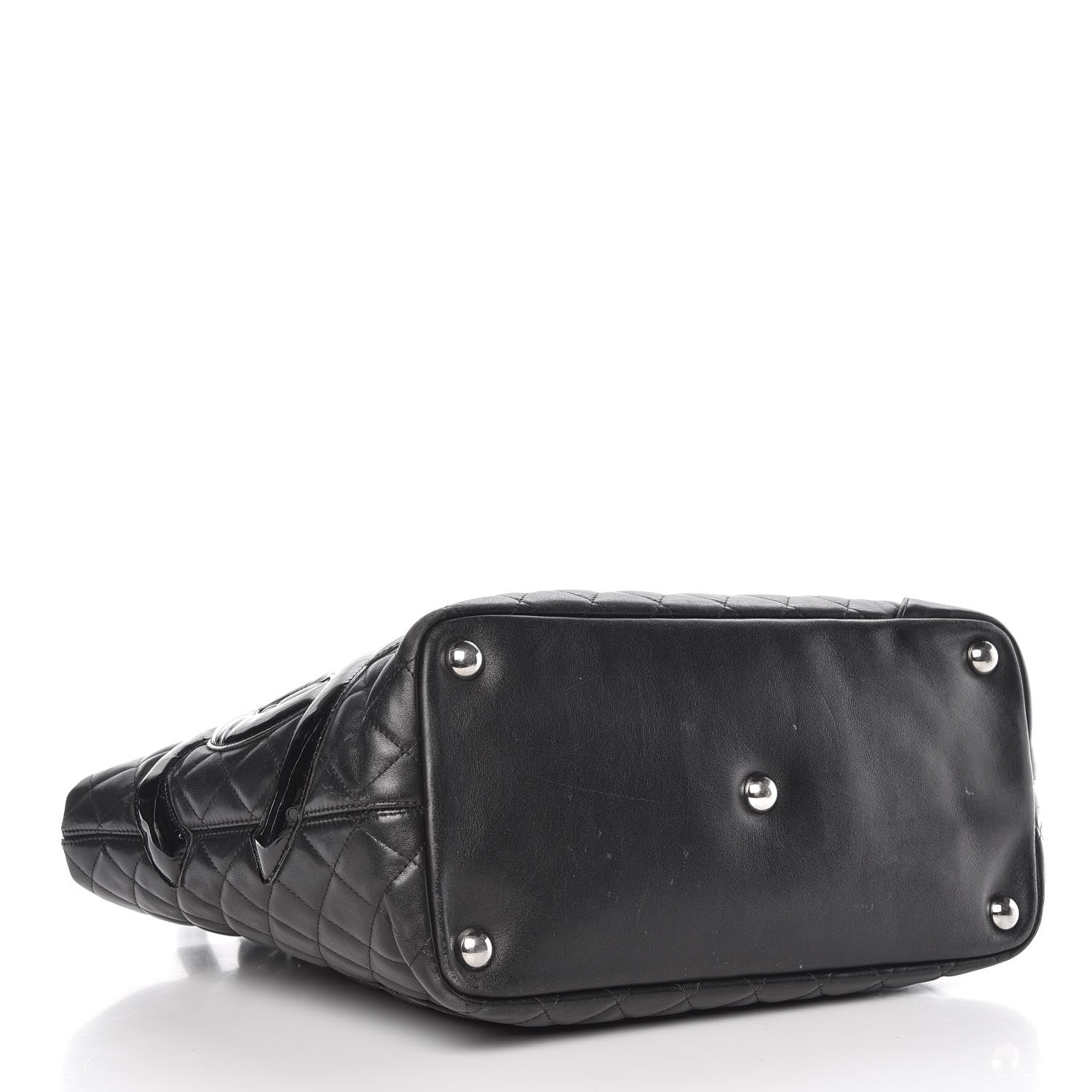 Chanel Calfskin Quilted Large Cambon Tote Black 4 of 20