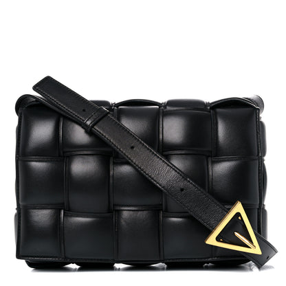 Bottega Veneta Nappa Maxi Intreccio Padded Cassette Crossbody Bag Black 1 of 14