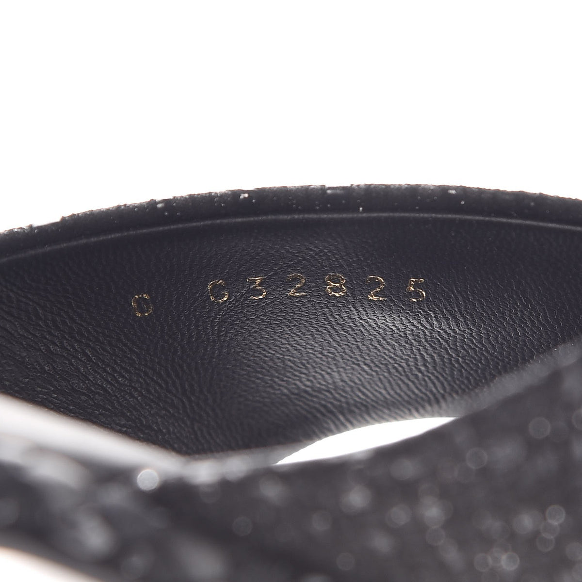 Fabric Mule Sandals 38 Black