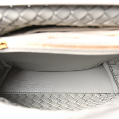 Bottega Veneta Nappa Intrecciato Patti Top Handle Bag Agate Grey 5 of 10