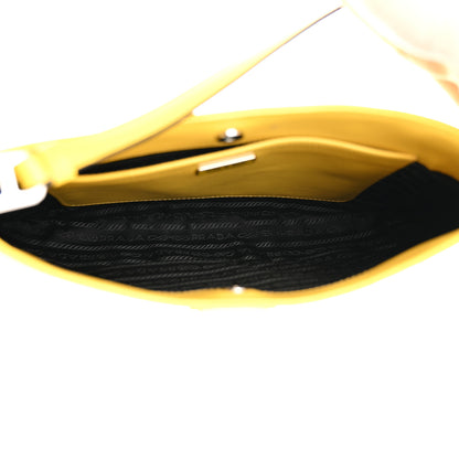 Prada Spazzolato Cleo Shoulder Bag Sole 5 of 11