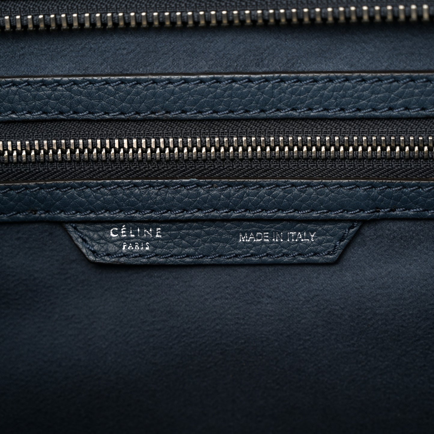 Drummed Calfskin Mini Luggage Orage
