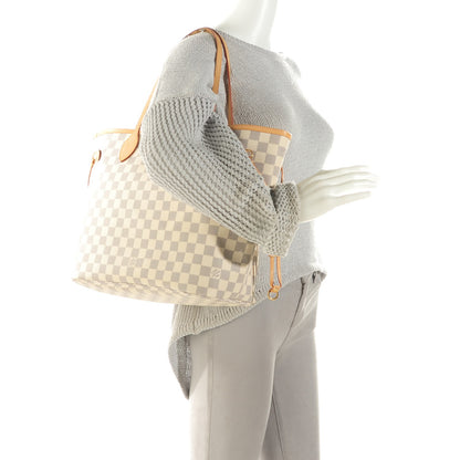 Louis Vuitton Damier Azur Neverfull MM 2 of 8