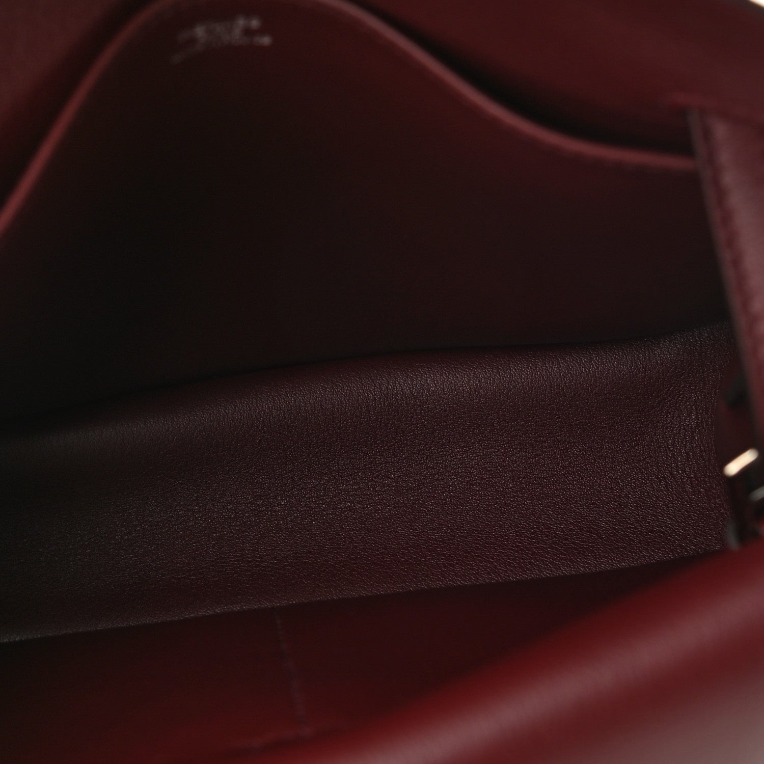 Hermes Swift Mini Halzan 22 Bordeaux 5 of 10