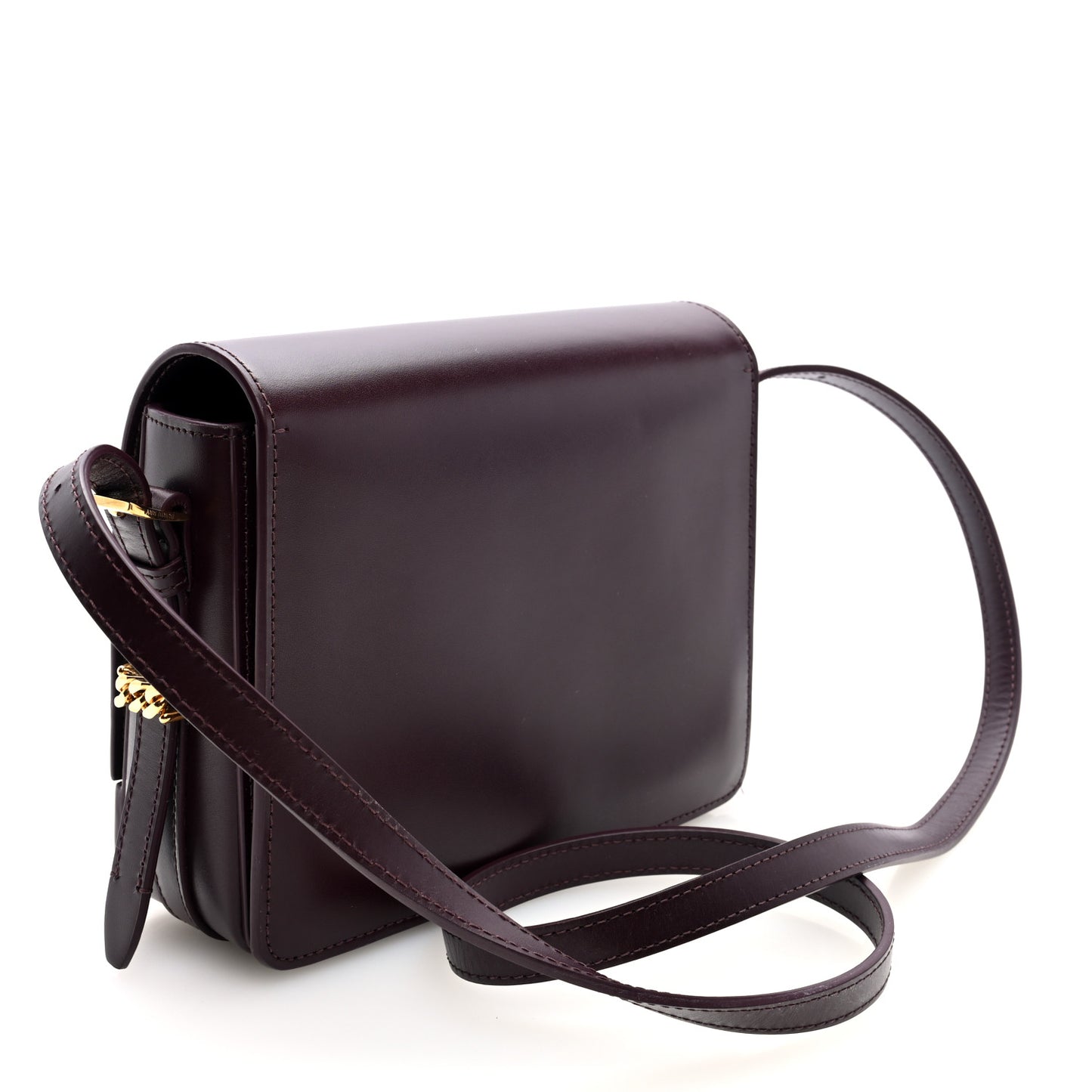 Smooth Calfskin Small Grace Bag Oxblood