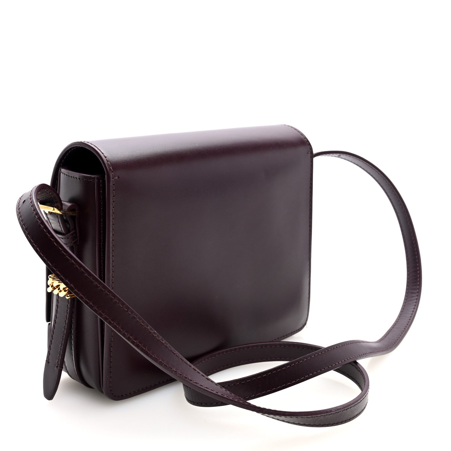 Burberry Smooth Calfskin Small Grace Bag Oxblood 3 of 9