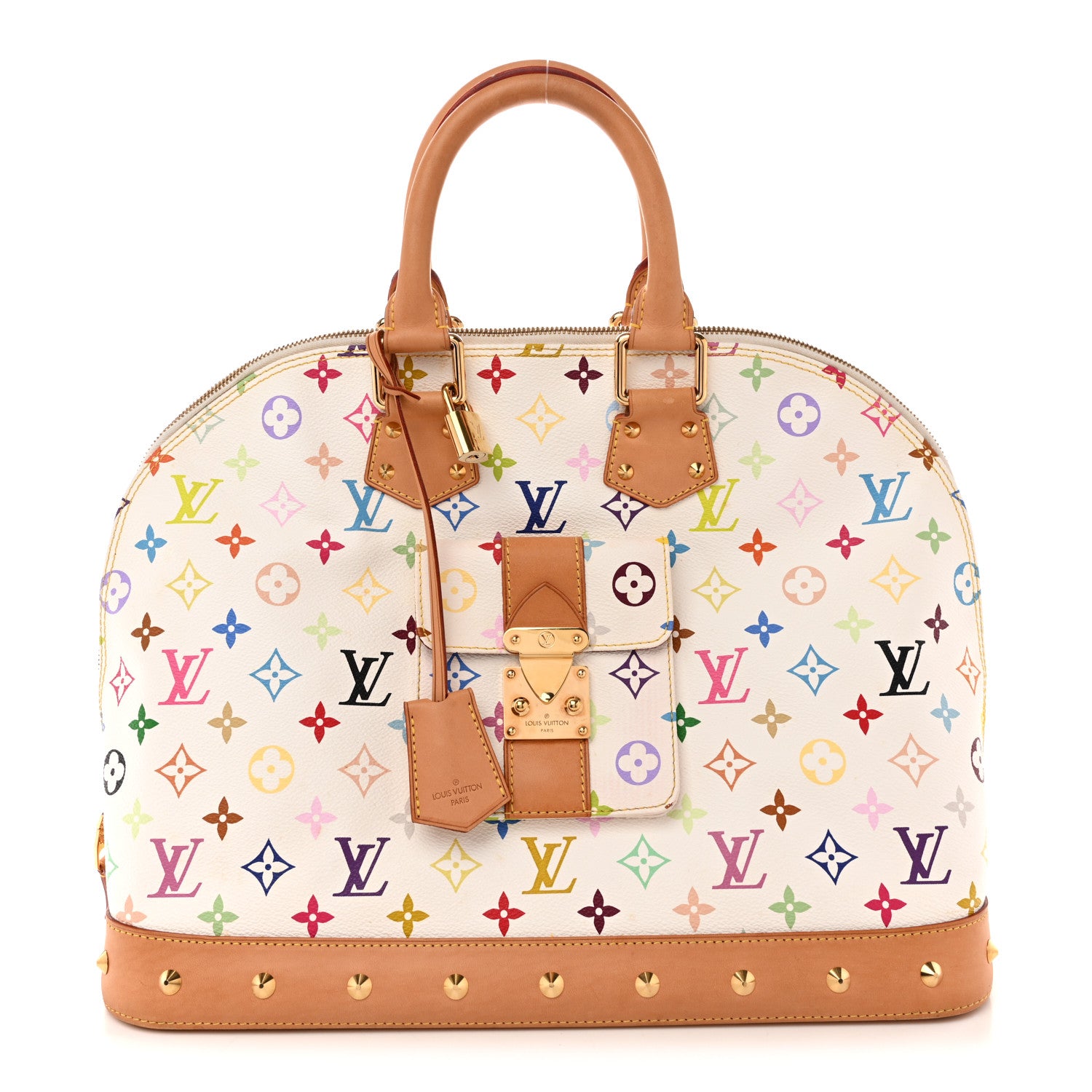 Louis Vuitton Monogram Multicolor Alma GM White 1 of 14