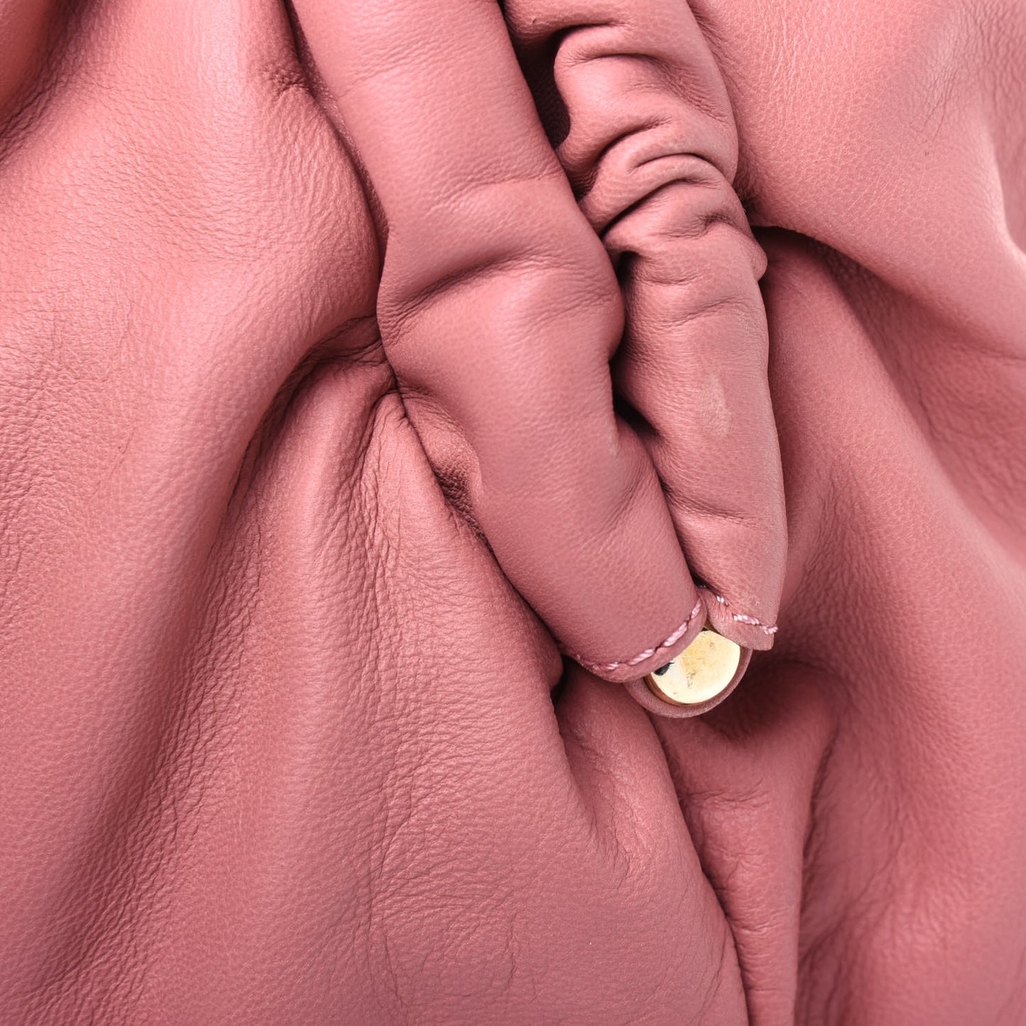Lambskin Cloud Clutch Blush