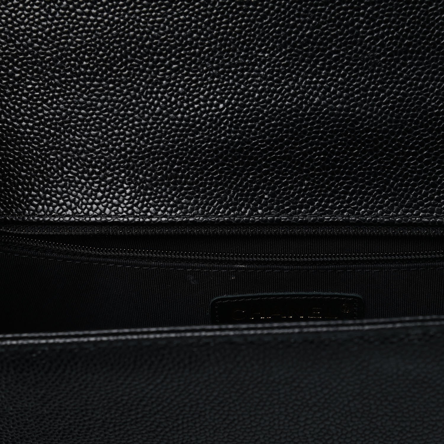 Chanel Caviar Quilted Large Boy Flap Black 5 of 6